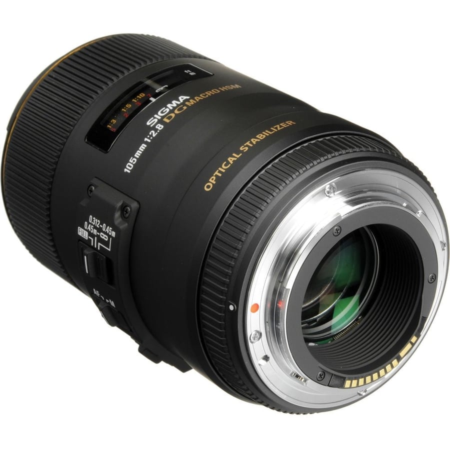 Sigma 105mm f/2.8 EX DG OS HSM Macro Lens for Canon EF
