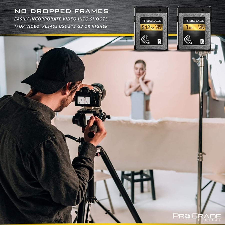 ProGrade Digital 128GB CFexpress Type B Memory Card (Gold)