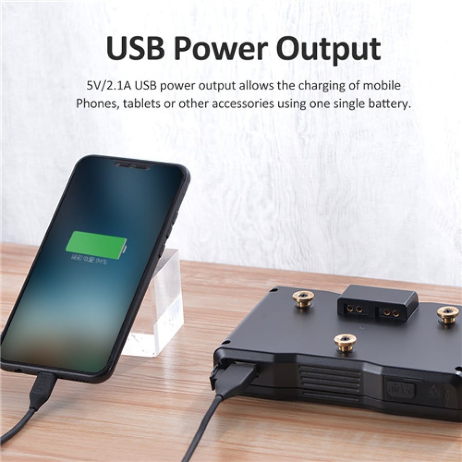 KingMa AN-95W High Load Gold Mount Li-ion Battery, 6600mAh