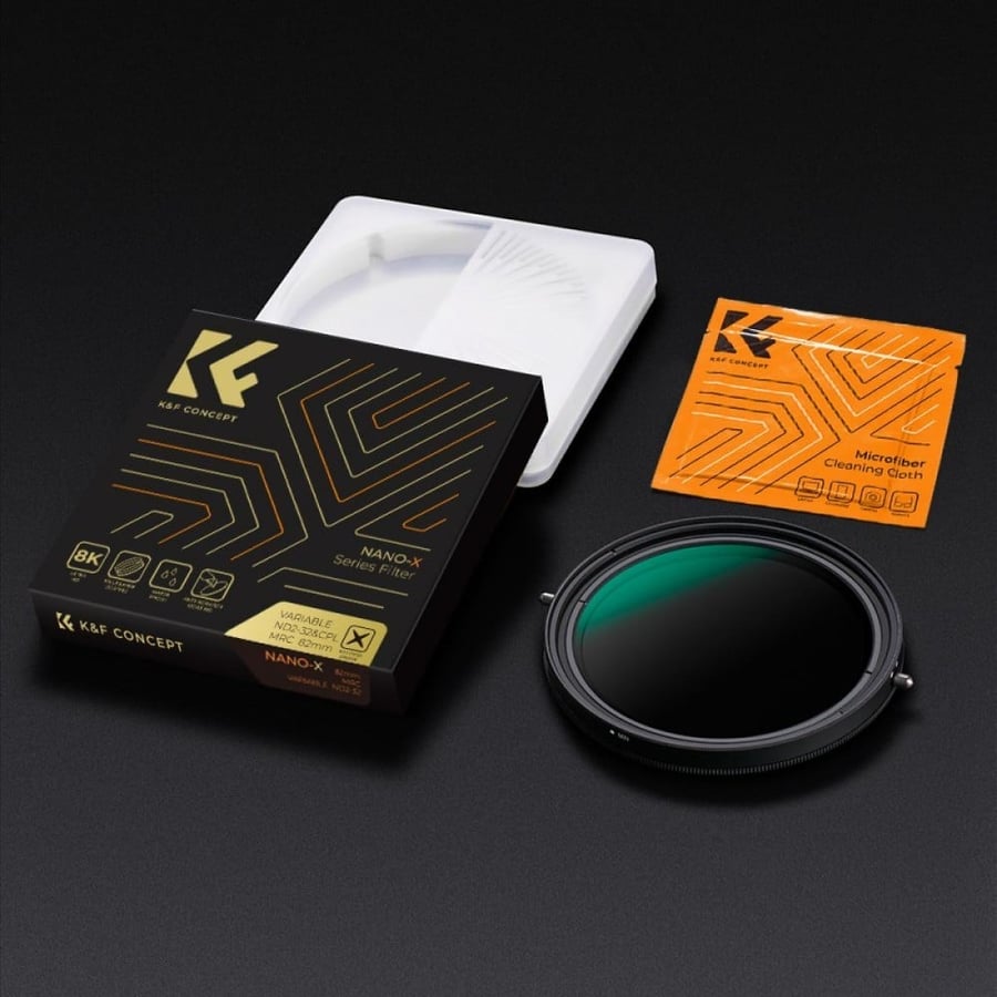 K&F Concept 67mm ND2-ND32 (1-5 Stop) Variable ND Filter and CPL Circular Polarizing Filter 2 in 1 for Camera Lens No X Spot Weather Sealed