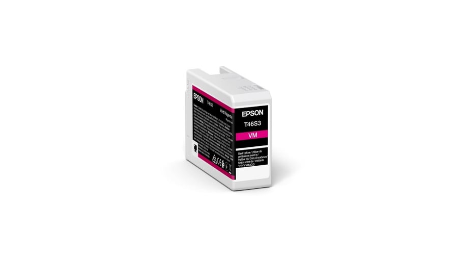 Epson T46S3 Vivid Magenta Ink Cartridge for P700 Printer