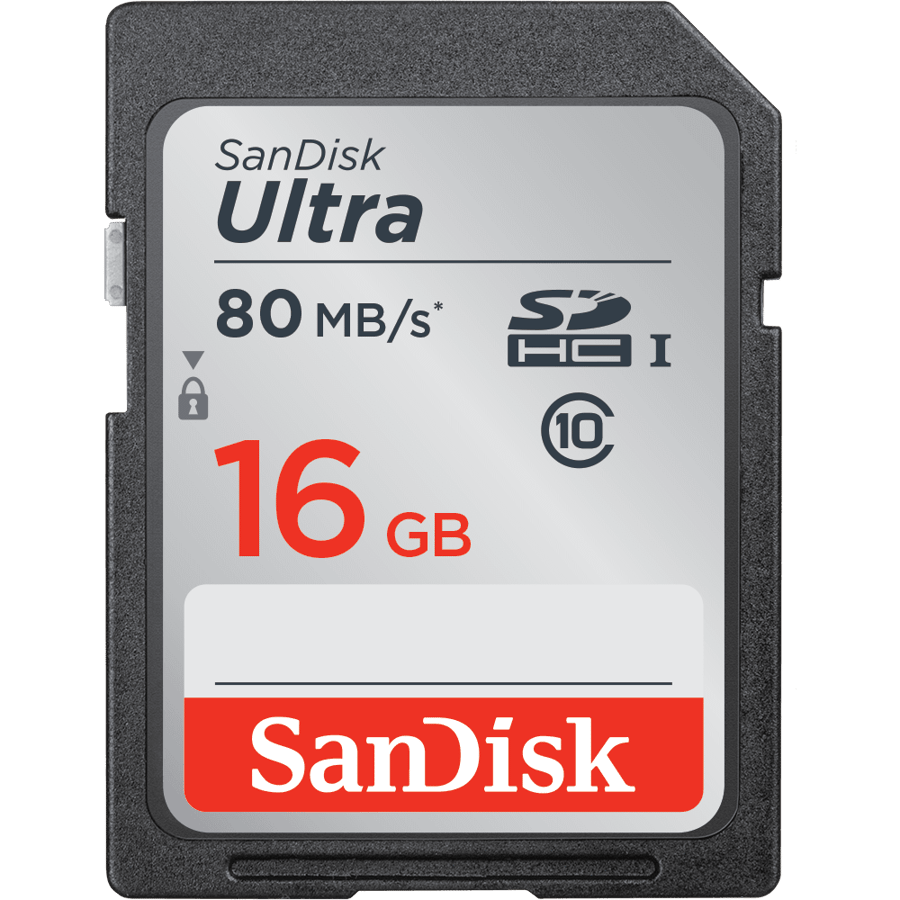SANDISK ULTRA SDHC™/SDXC™ UHS-I MEMORY CARD 16GB