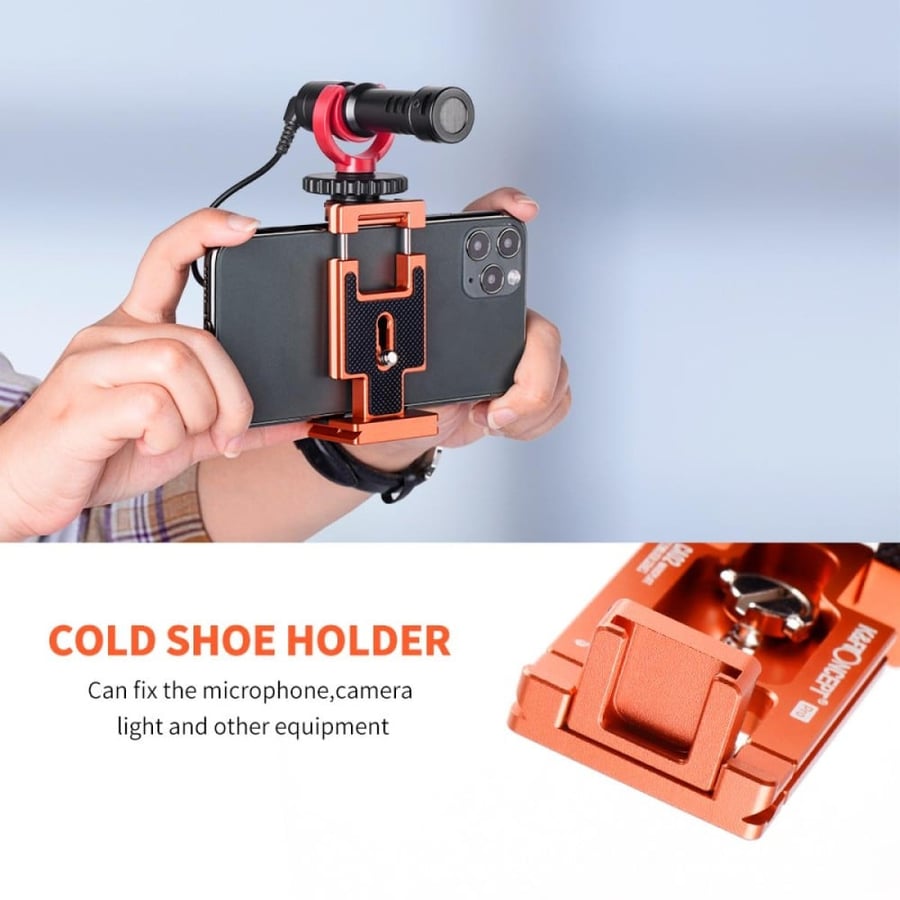 K&F Concept Arca Swiss Quick Release Plate Camera and Smartphone Mount CA02