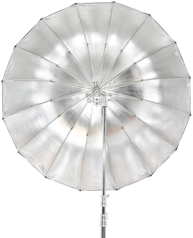 Godox Parabolic Umbrella Silver Black UB-165 CM With Diffuser