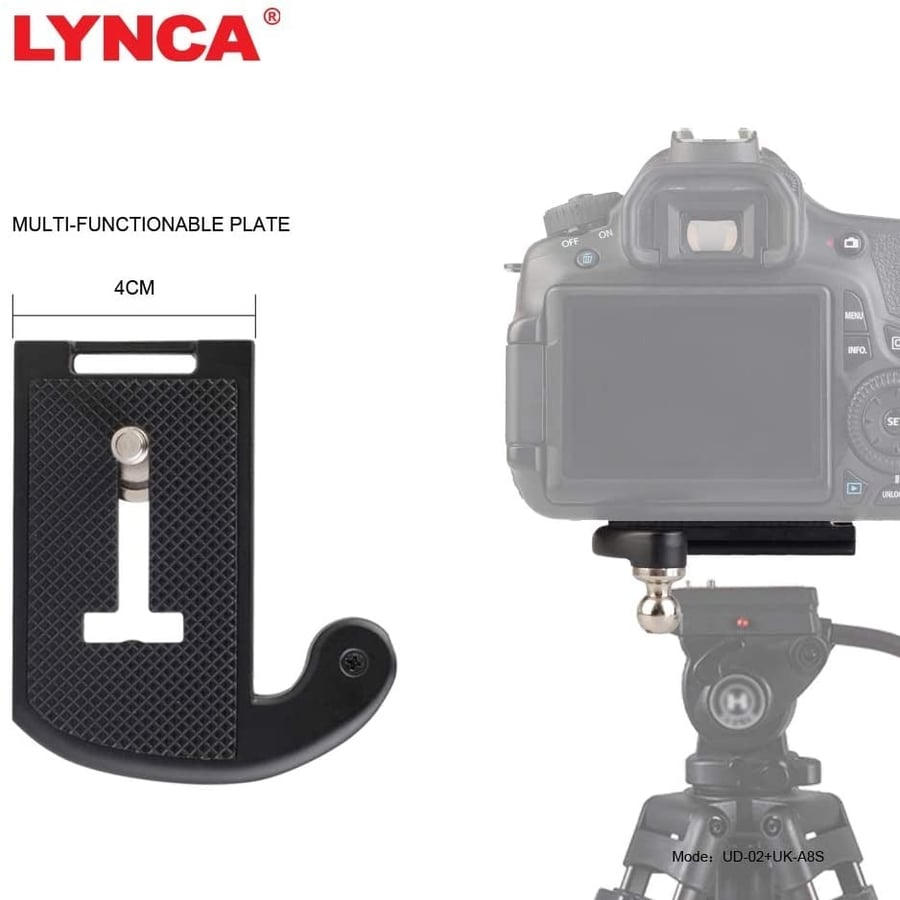 LYNCA UDK-11D Powerful Hanging Camera Belt, Black