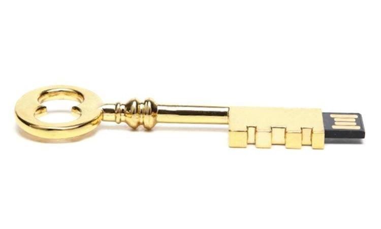CLASSIC GOLD KEY USB FLASH 8GB