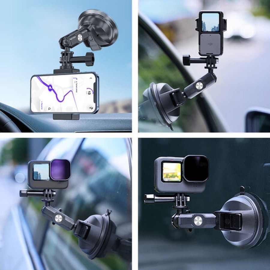 TELESIN Universal Camera Suction Cup Holder