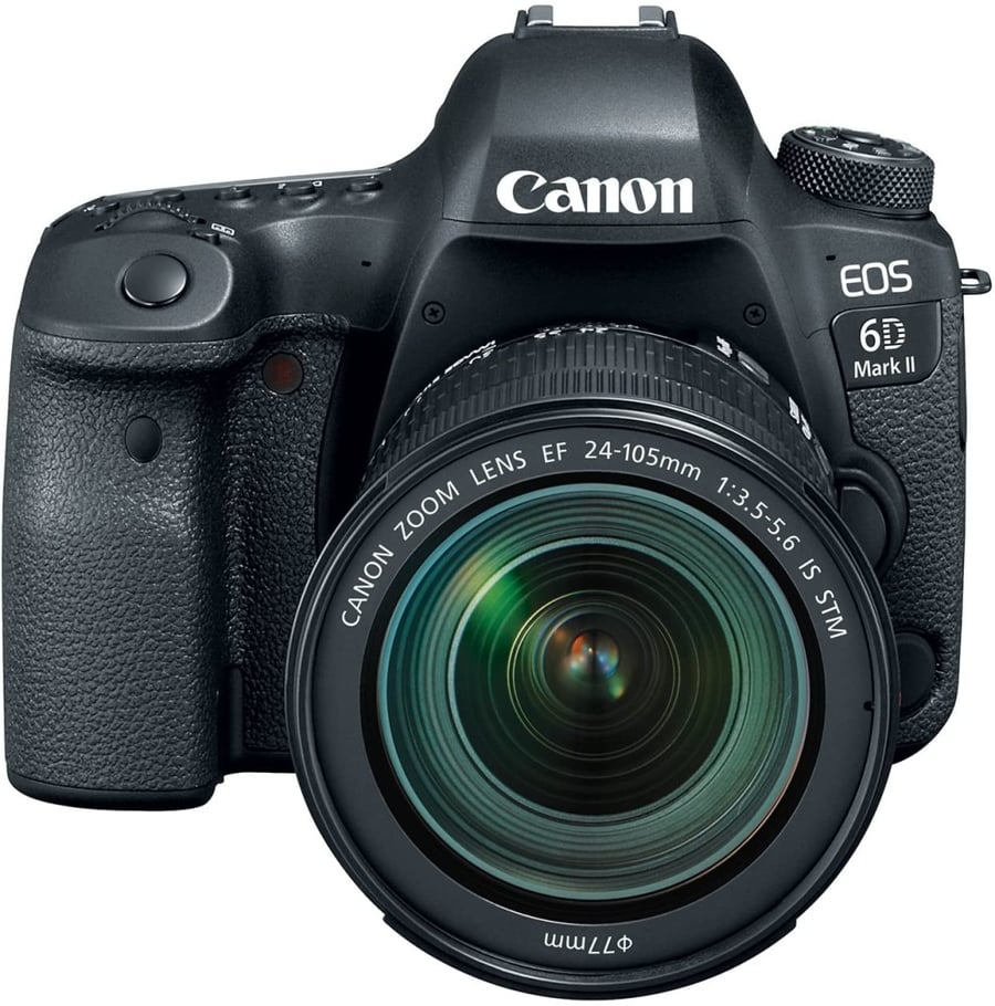 Canon EOS 6D Mark II DSLR Camera with 24-105mm f/4L II Lens