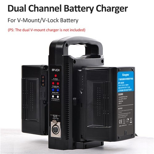 KingMa 20100mAh High Capacity V Mount Battery for Broadcast Video Camcorders and LED Lights