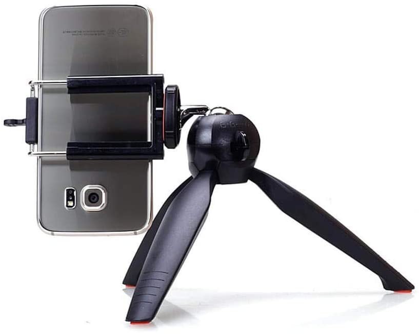 YUNTENG YT-228 Mini Tripod Mount + Phone Holder Clip