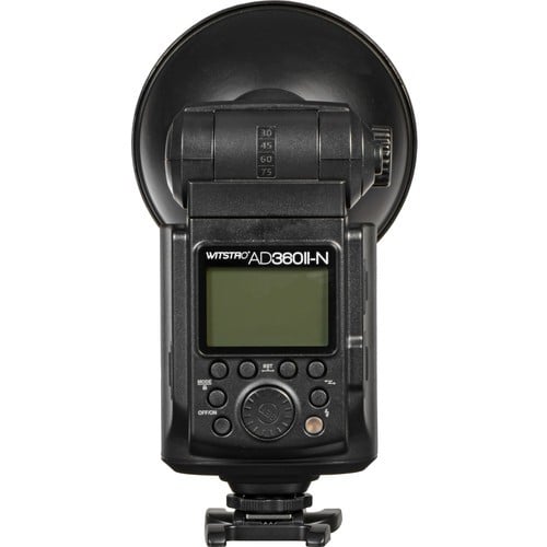 Godox AD360II-N WITSTRO TTL Portable Flash with Power Pack Kit for Nikon Cameras