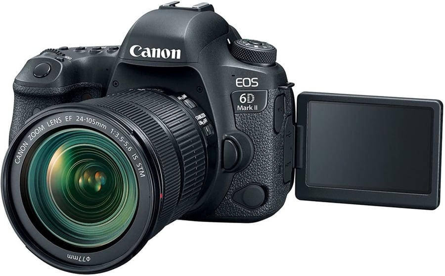 Canon EOS 6D Mark II DSLR Camera with 24-105mm f/4L II Lens