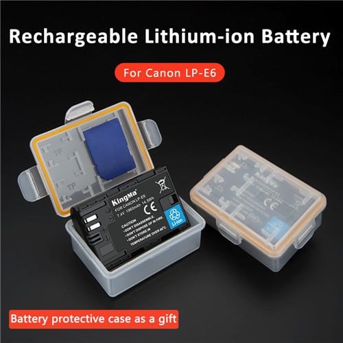 KingMa LP-E6 Battery For Canon EOS