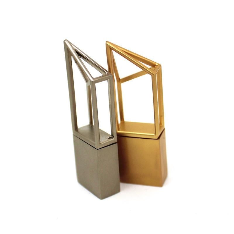 فلاش USB هندسي 32G ذهبي