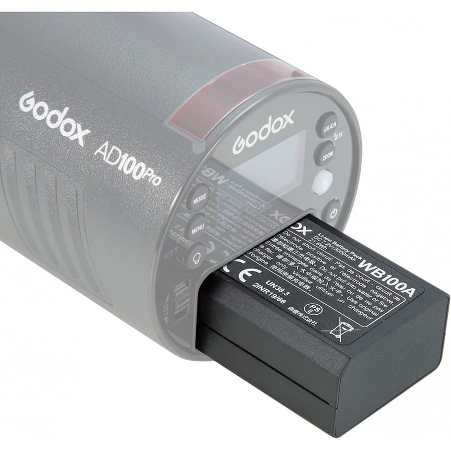 Godox WB100 Battery for AD100pro Pocket Flash