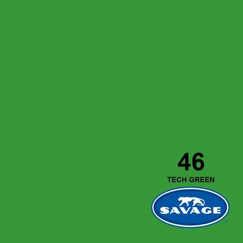 Savage #46 Seamless Background Paper (Tech Green, 1.35 x 11m)