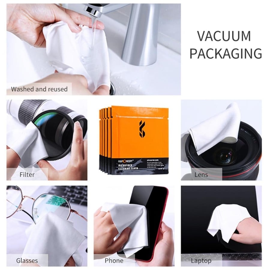 K&F Concept 4-In-1 Camera Lens Cleaning Pen Camera Lens Cleaning Kit for DSLR Camera