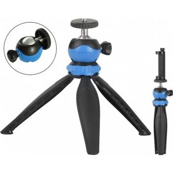 Promage 5 In 1 Mini Adjustable Tripod With Ball Head