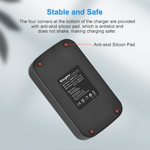 KingMa LP-E17 LCD Dual Charger