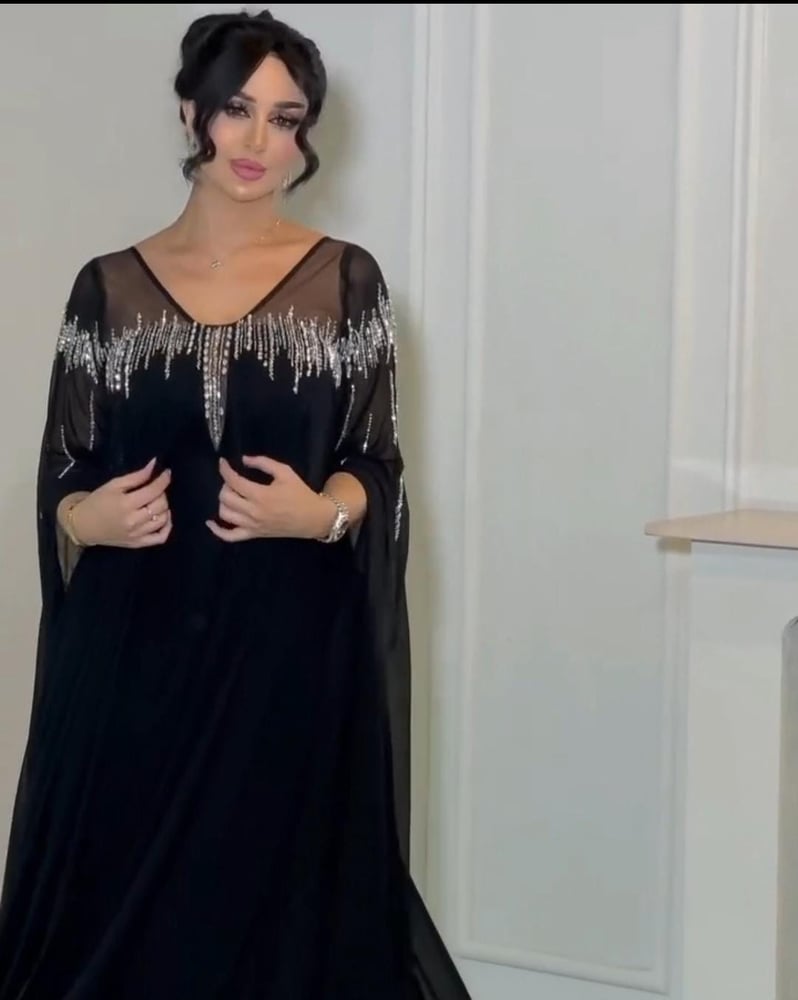 فستان سهرة اسود