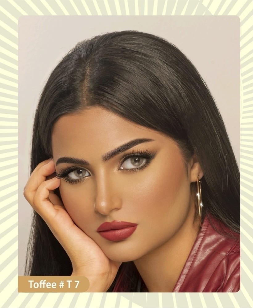 عدسات توينكل شهري +علبه عدسه مجان