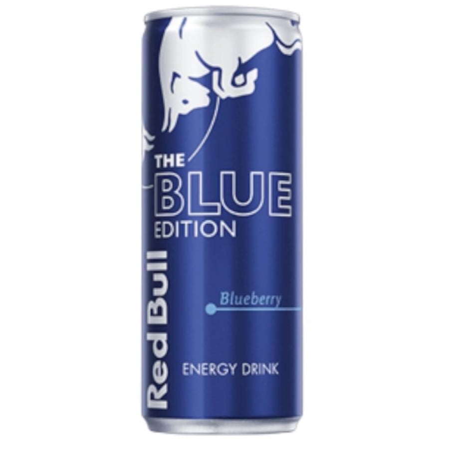 Red Bull energy drink with blueberry flavor 250ml