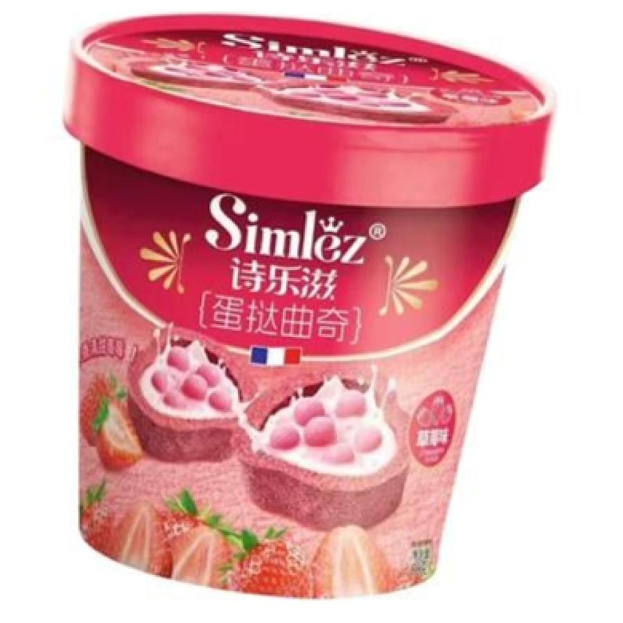 كوكيز تارت بحشوة صوص الفراولة 80G