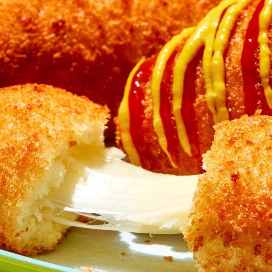 Crispy mozzarella hot dog 340g best seller No. 1 Korea