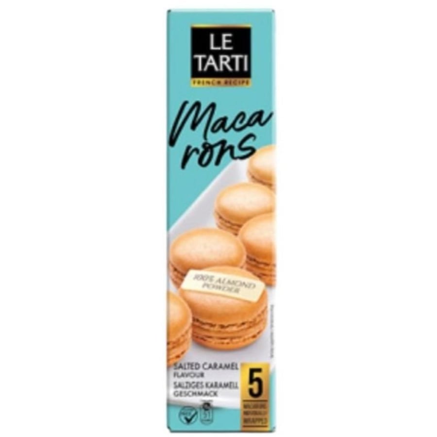 Salted caramel flavored tart macaroon 60g