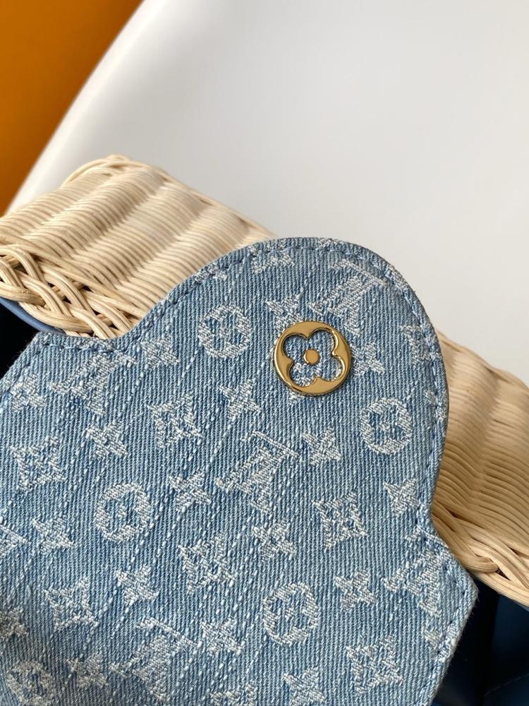 Louis Vuitton Capucines Wicker Leather Bag