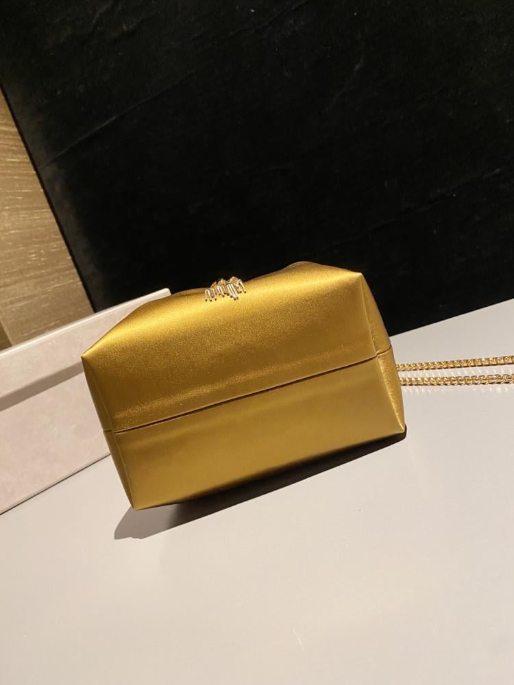 Jimmy Choo Bon Bon Satin & Crystal Embellished Bucket Bag Collection