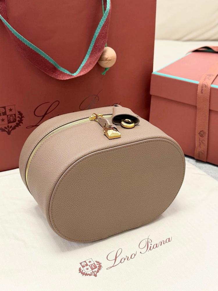 Loro Piana Extra Vanity Case in Plain Grain Calfskin