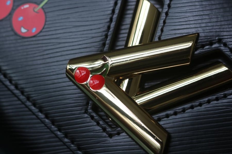 LV Twist Cherry Print 23cm
