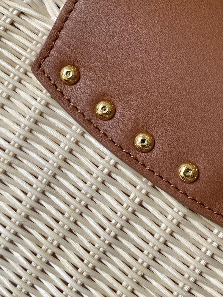 Louis Vuitton Capucines Wicker  Leather Bag