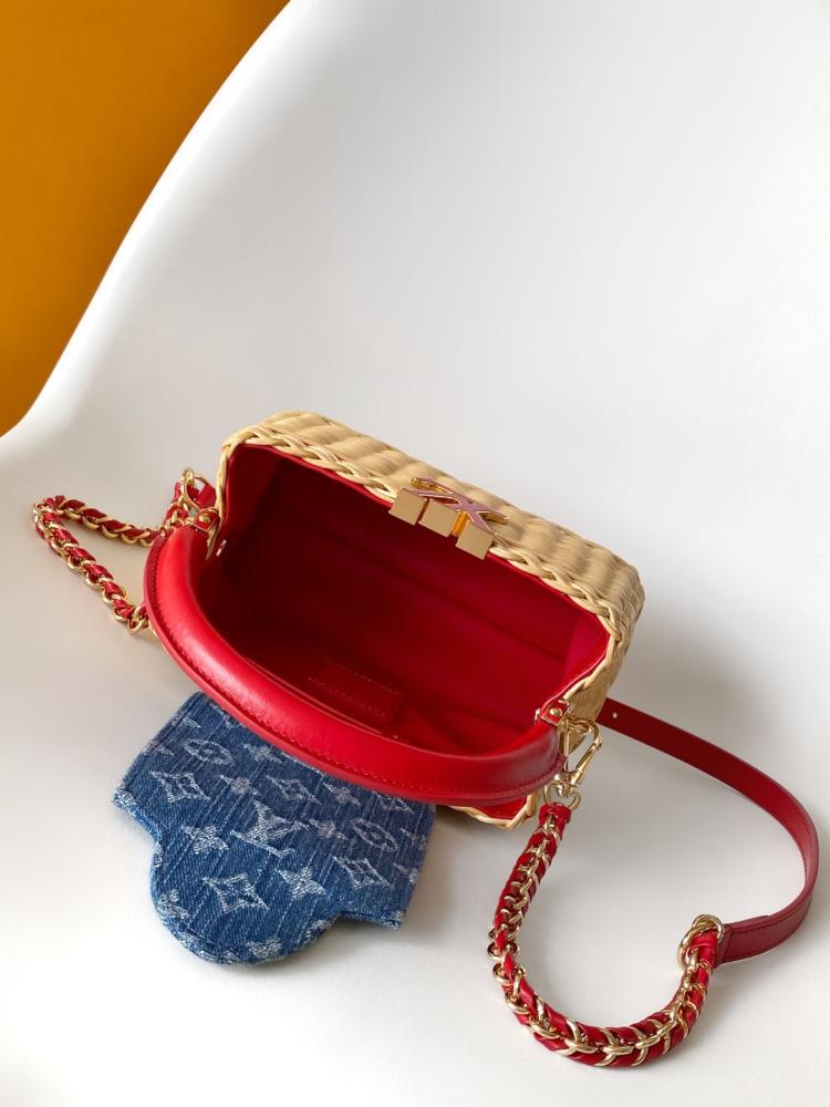 LV Capucines Wicker Bag 21*13.6*8cm