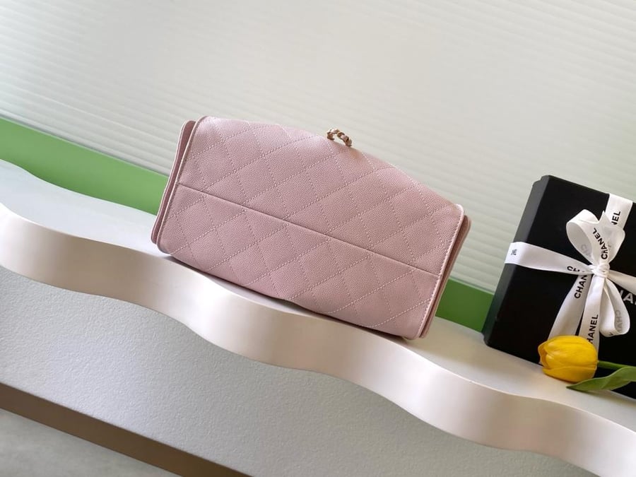 Chanel AS5293 Quilted Hobo Drawstring Bag