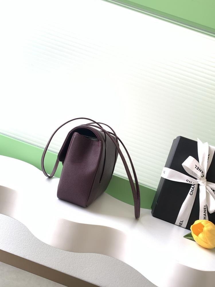 Chanel Grained Leather Flap Shoulder Bag