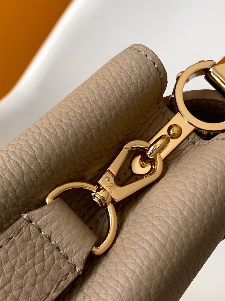 LV Capucines Mini Bag with Chain Detail
