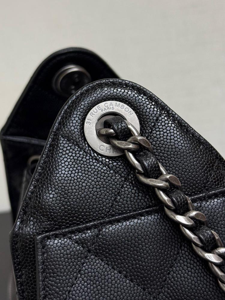 Chanel Quilted Drawstring Tote Bag