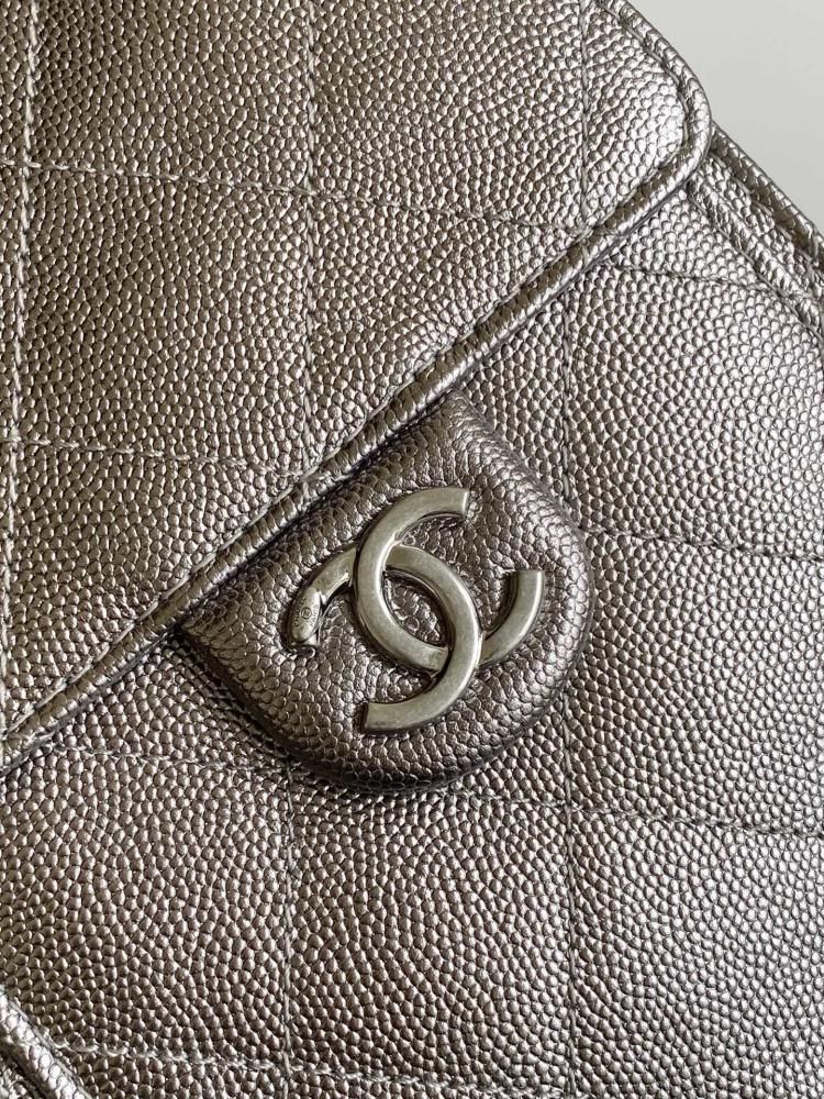 Chanel AS5293 Quilted Hobo Drawstring Bag