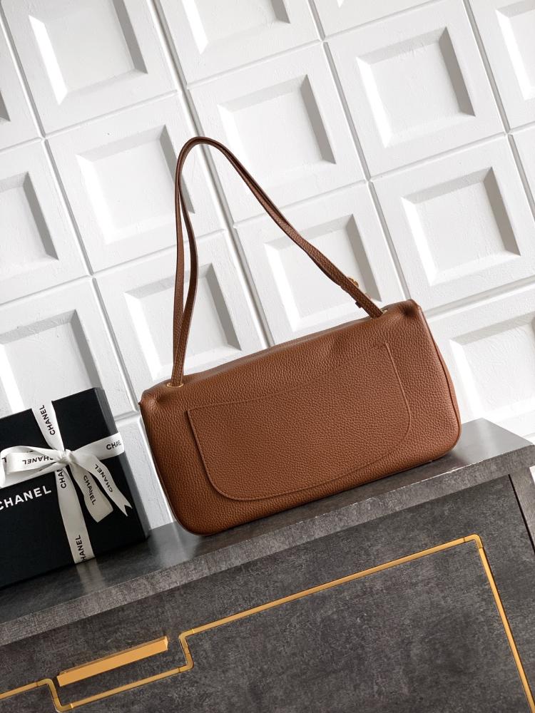 Chanel Grained Leather Flap Bag