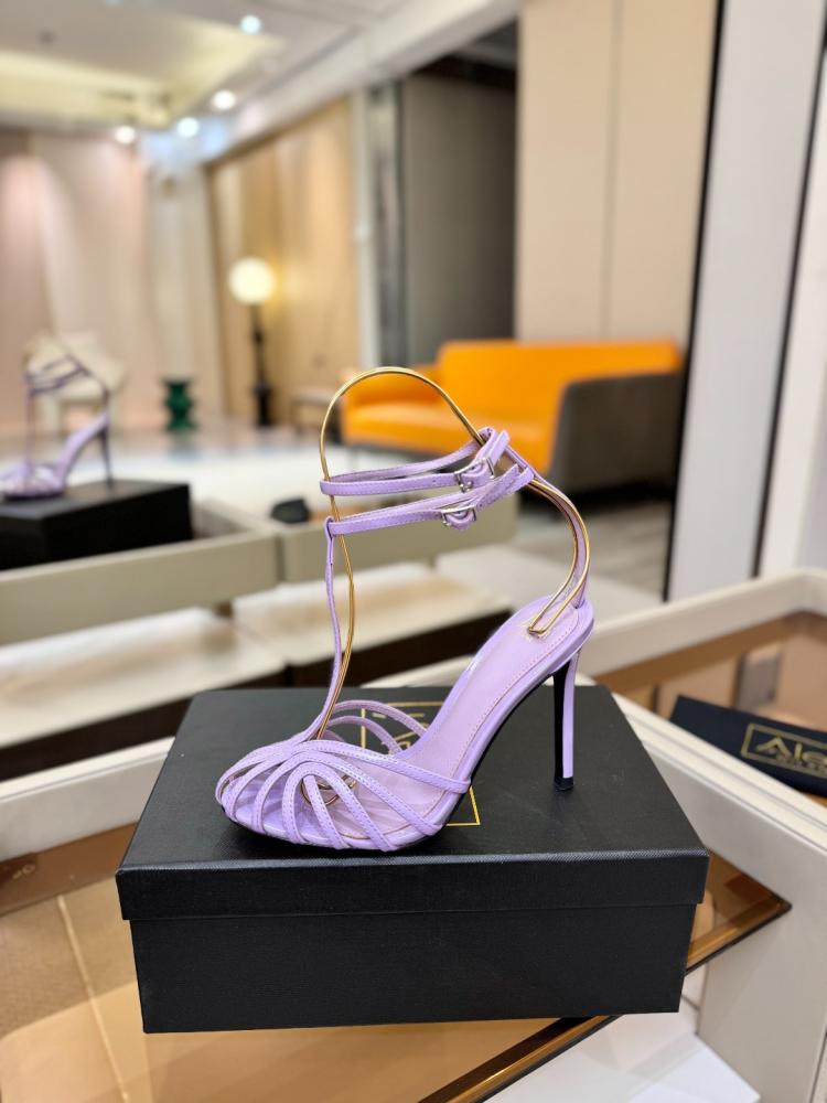 Alevì Milano Strappy High-Heel Sandals (10.5cm) - Sizes 35-39