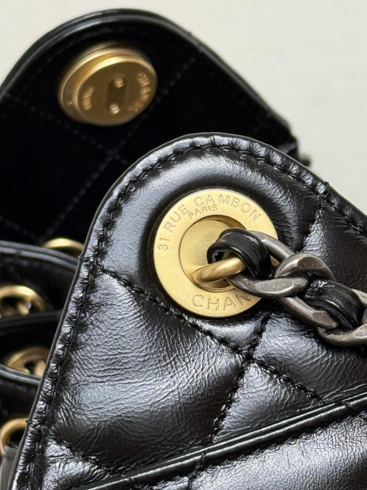 Chanel Quilted Drawstring Tote Bag