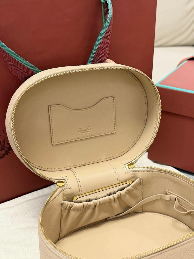 Loro Piana Extra Vanity Case in Plain Grain Calfskin