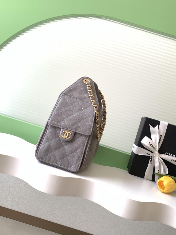 Chanel AS5293 Quilted Hobo Drawstring Bag