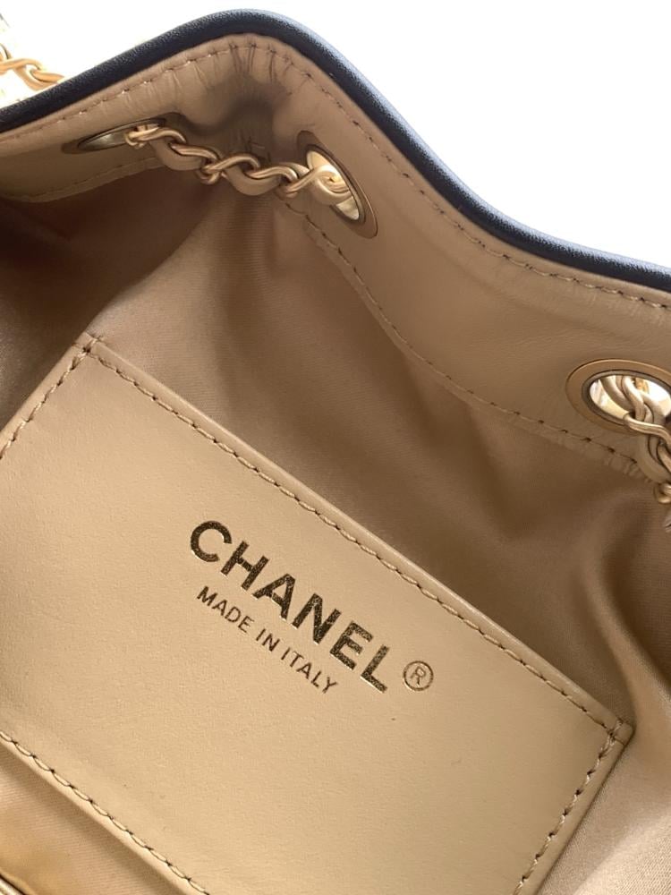 Chanel AS5631 Quilted Hobo Drawstring Bag