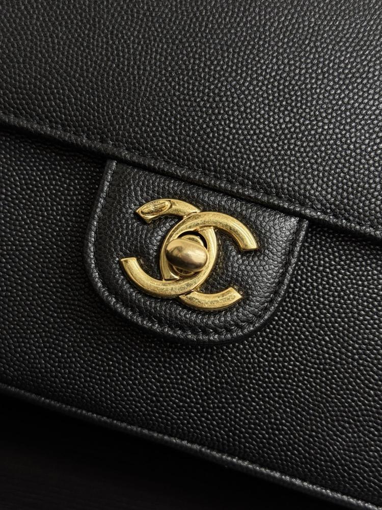 Chanel Minimalist Grained Leather Flap Bag