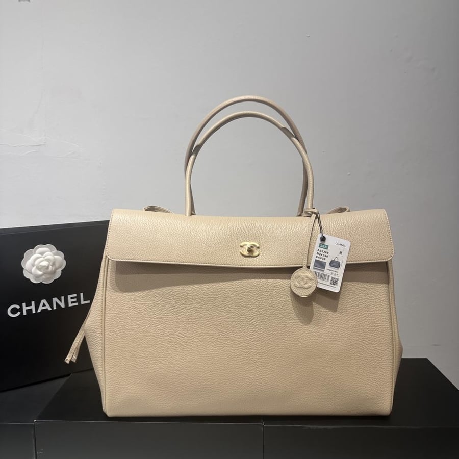 Chanel Grained Leather Tote Bag 33*43*17.5