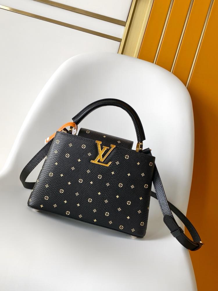 Louis Vuitton Capucines BB Embellished Leather Bag
