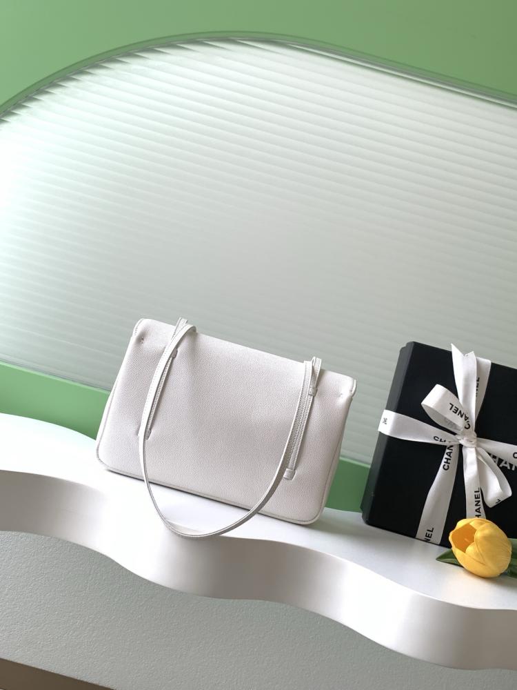 Chanel Grained Leather Flap Shoulder Bag